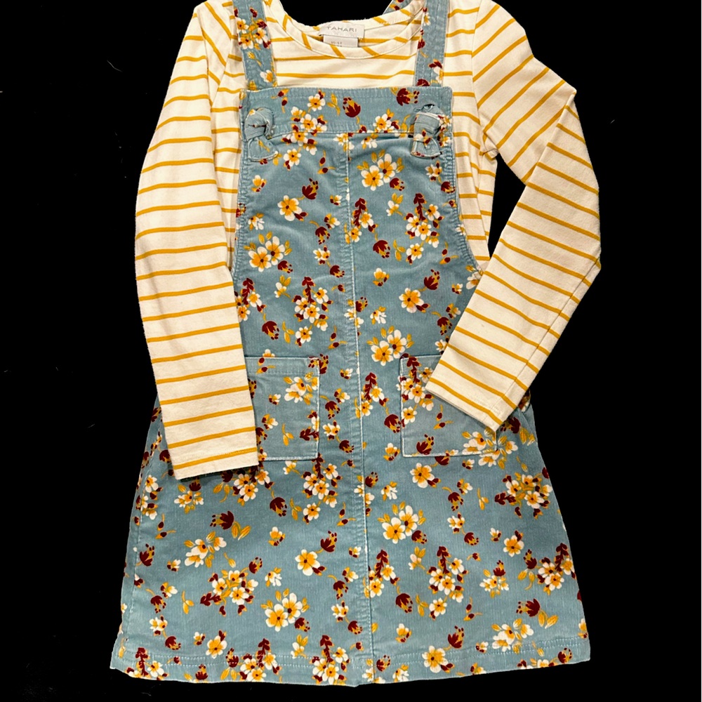 TAHARI Girls Floral Jumper Tee
Set / 5T